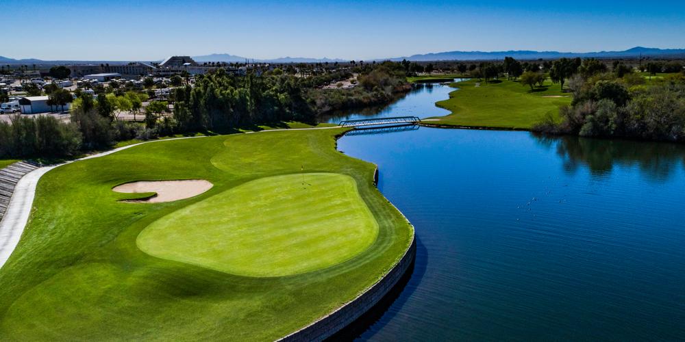Mojave Resort Golf Club - Hole #18